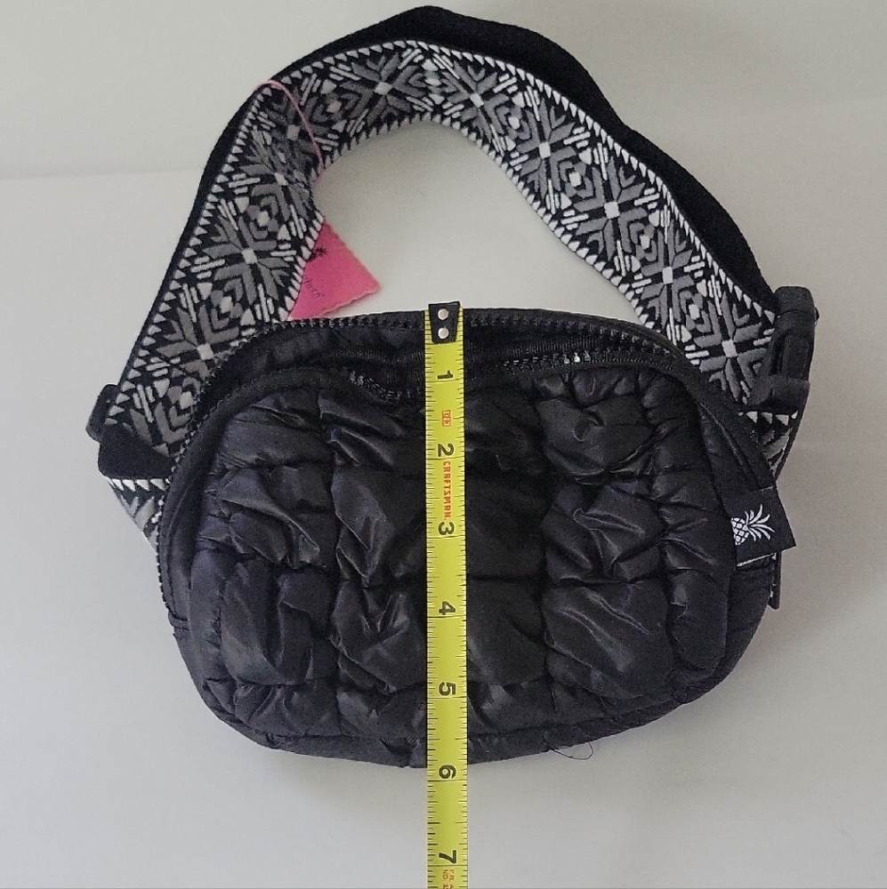 Stylish Black Quilted Women's Bag